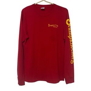 Stumpknockers Restaurant Long Sleeve Tee Small Fish Graphic Florida Souvenir